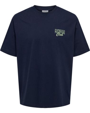 ONLY SONS CAMISETAS DE CHICO 22030959 AZUL