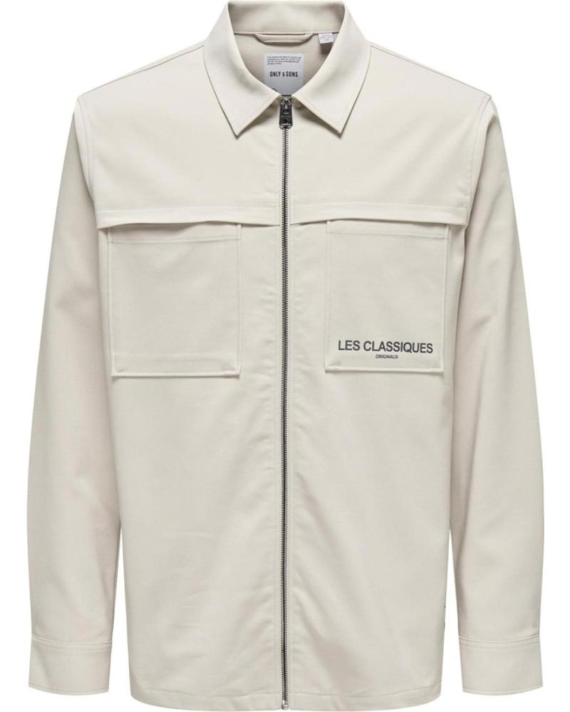ONLY SONS CAMISAS DE CHICO 22030840 BEIGE