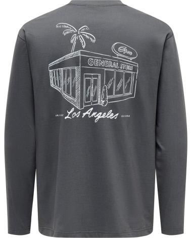 ONLY SONS CAMISETAS DE CHICO 22030605 GRIS