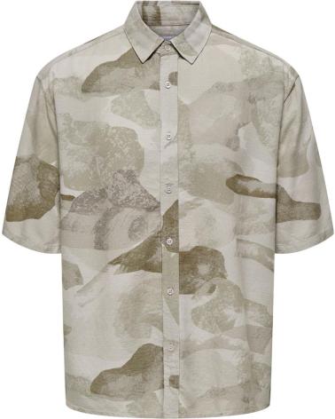 ONLY SONS CAMISAS DE CHICO 22028390- BEIGE