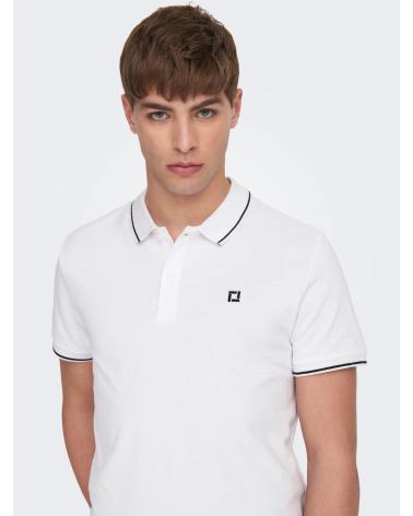 ONLY SONS POLOS DE CHICO 22024827 BLANCO