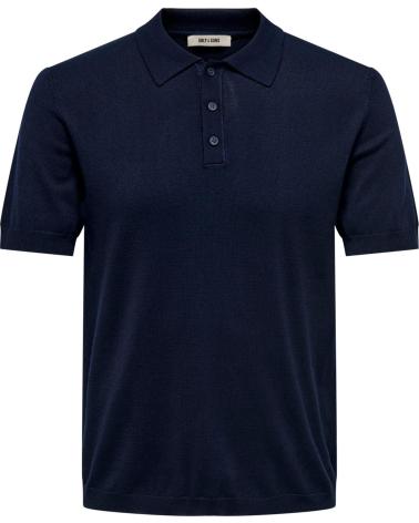 ONLY AND SONS POLO CHICO 22022219- AZUL