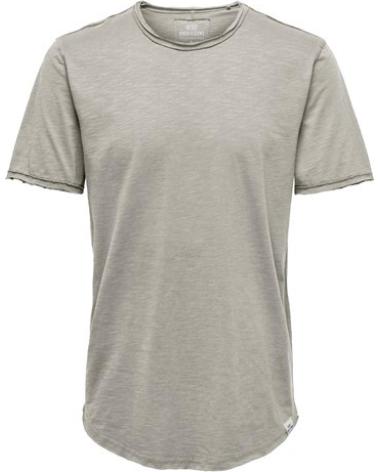 ONLY SONS CAMISETAS DE CHICO 22017822 GRIS