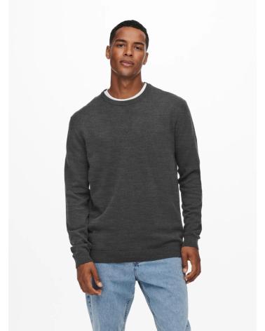 ONLY SONS JERSEYS DE CHICO 22015975 GRIS