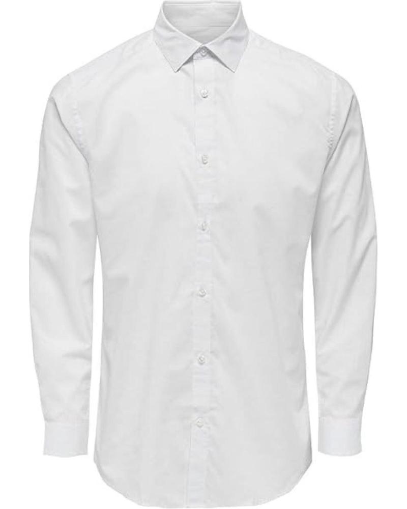 ONLY SONS CAMISAS DE CHICO 22015472 BLANCO