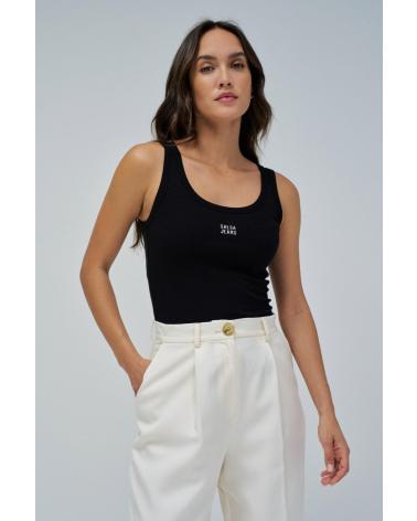 SALSA CAMISETAS DE CHICA 21010449 NEGRO