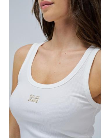 SALSA CAMISETAS DE CHICA 21010449 BLANCO