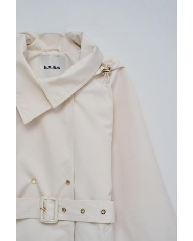 GIACCA CON CINTURA SALSA 21010381 BEIGE BEIGE