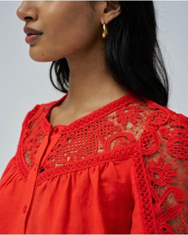 SALSA BLUSAS DE CHICA 21009448 ROJO