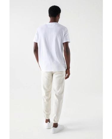 T-SHIRT SALSA 21008014 BIANCA BLANCO