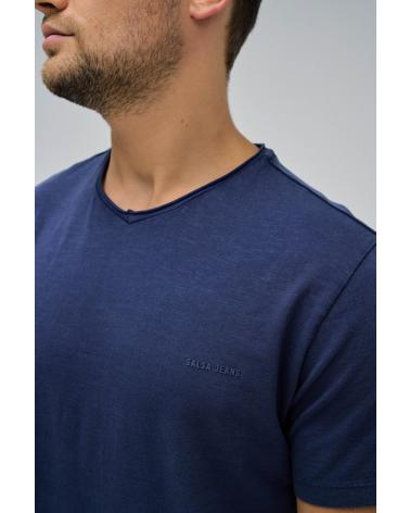 T-SHIRT SALSA 21008014 BLU AZUL