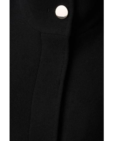 SALSA CAPPOTTO ADERENTE NERO CON CINTURA 21006875 NEGRO