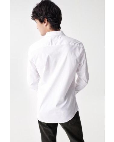 CAMICIA UOMO SALSA 21006501 BIANCA BLANCO
