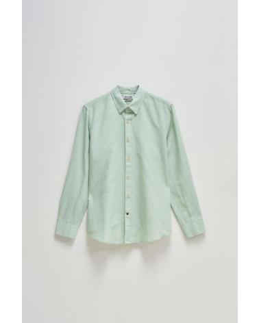 CAMICIA UOMO SALSA 21005685 VERDE CHIARO VERDE