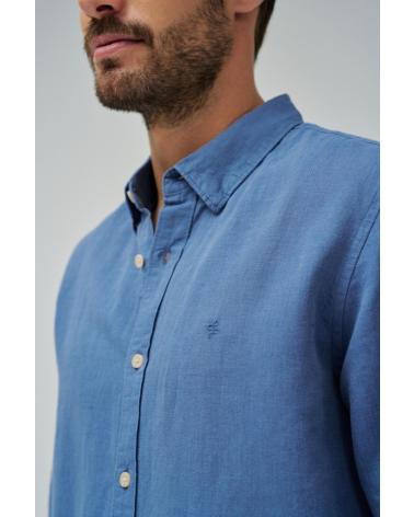 CHEMISE CASUAL HOMME SALSA 21005685 BLEUE AZUL