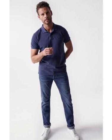 POLO SALSA BLEU POUR HOMME MODÈLE 21005284 AZUL