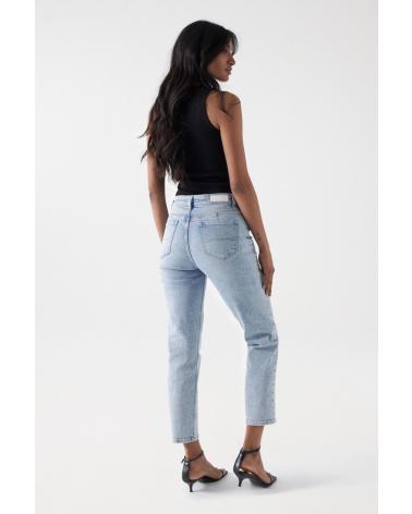 SALSA DAMEN-JEANS MODELL 21004544 USED-DENIM VARIOS COLORES