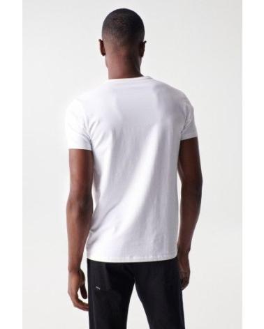 T-SHIRT SALSA BLANC EN COTON AVEC LOGO MODÈLE 21002958 BLANCO