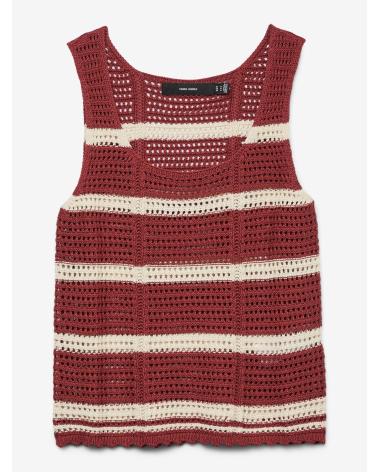 GESTREIFTES TRÄGERTOP VERO MODA 10329130 KORALLE VARIOS COLORES