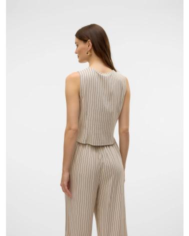 VERO MODA GILET FEMME 10321606 BEIGE BEIGE