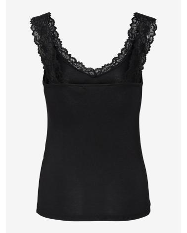 VERO MODA CAMISETA CHICA 10287348- NEGRO