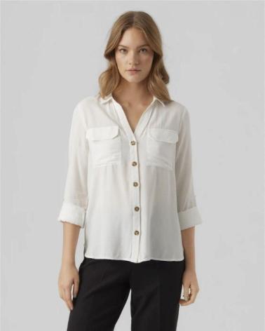 VERO MODA CAMISAS DE CHICA 10275283 BLANCO