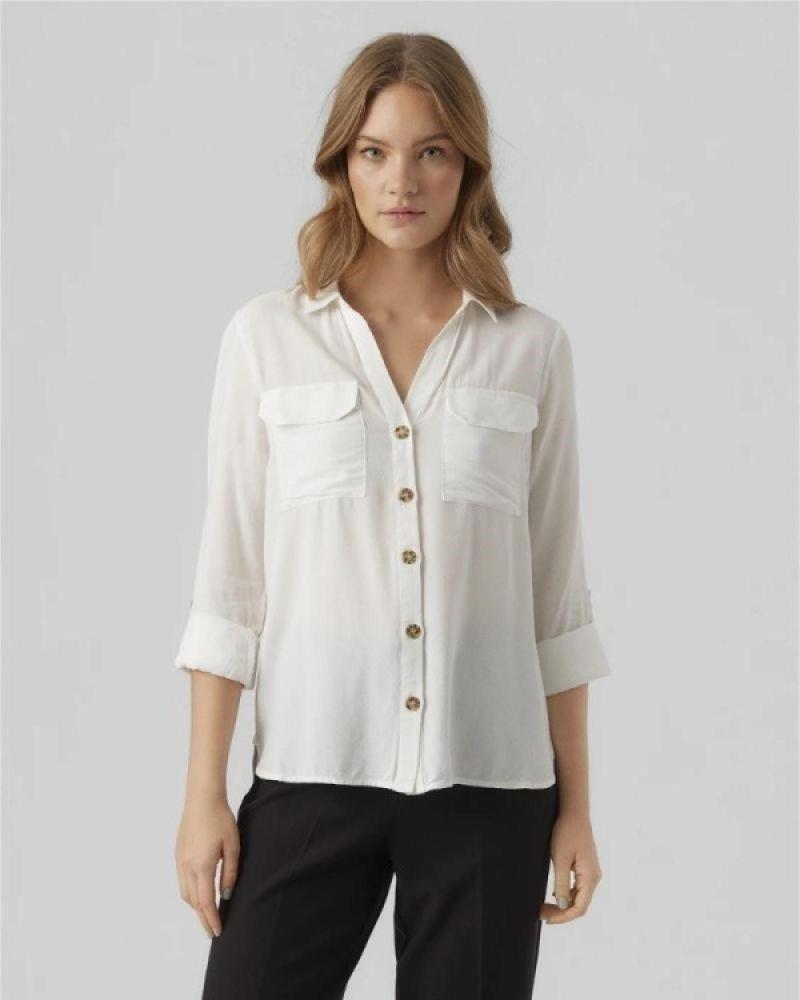 VERO MODA CAMISAS DE CHICA 10275283 BLANCO