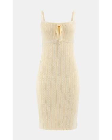 GUESS JEANS VESTIDOS DE CHICA W5GK67Z3NX0 CREMA VARIOS COLORES