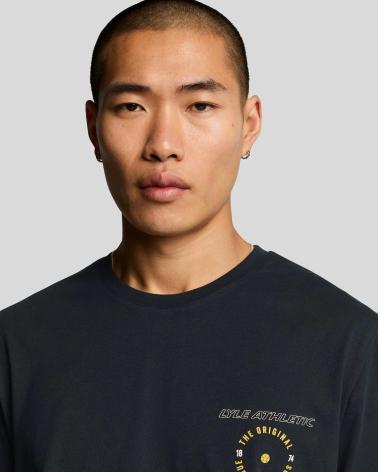 LYLE  SCOTT TS2223V-MARINO CAMISETAS DE CHICO AZUL