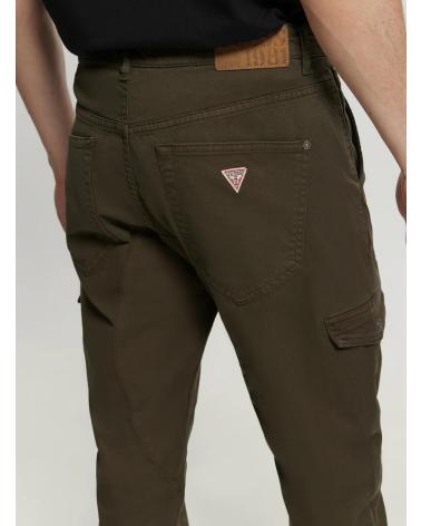 GUESS JEANS PANTALONES DE CHICO M4YB17WEOQ1 VERDE