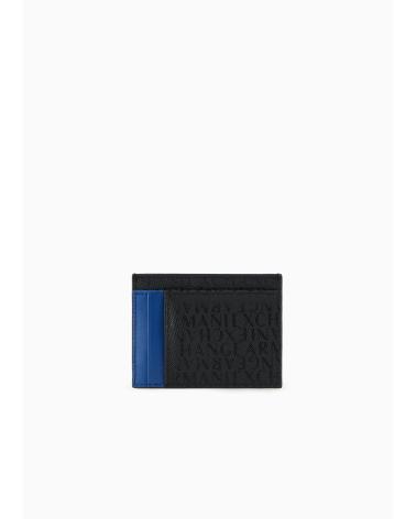 CARTEIRA ARMANI EXCHANGE AX 958053CC831 PRETO-AZUL VARIOS COLORES