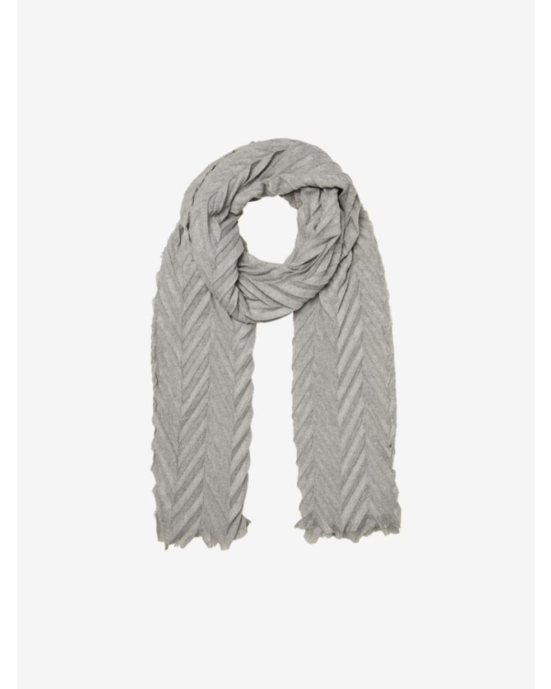 VERO MODA GRAUER GEWEBTER SCHAL MODELL 10313633 GRIS