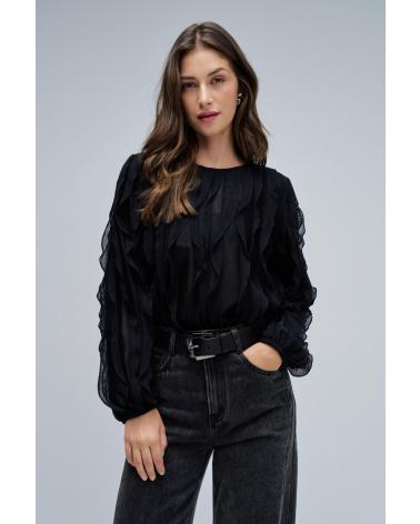 SALSA BLUSAS DE CHICA 21010496 NEGRO
