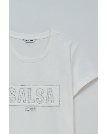 SALSA CAMISETAS DE CHICA 21010486 BLANCO