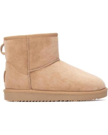 FLACHE STIEFELETTEN XTI 144444 BEIGE BEIGE