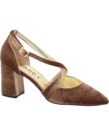 AZAREY BEIGE 459K211 POINTED-TOE HEELS WITH CROSS STRAPS BEIGE