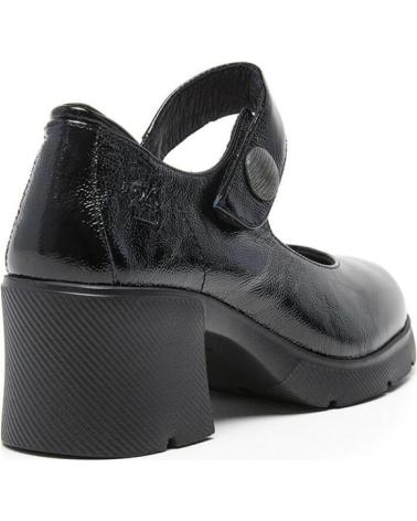 24 HORAS 26605 BLACK BLOCK HEEL MARY JANE SHOES NEGRO