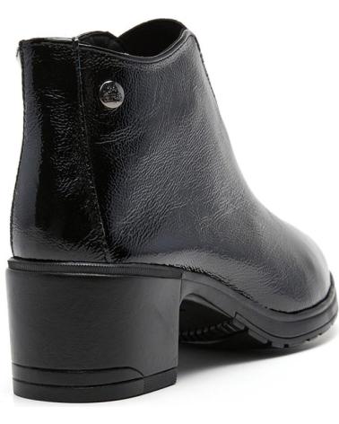 ELEGANTER STIEFELETTE 24 HORAS 26596 SCHWARZ NEGRO