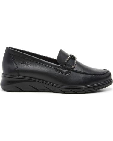 MOCASSIN 24 HORAS 26576 AVEC BOUCLE MÉTALLIQUE NOIR NEGRO