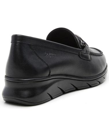 MOCASSIN 24 HORAS 26576 AVEC BOUCLE MÉTALLIQUE NOIR NEGRO