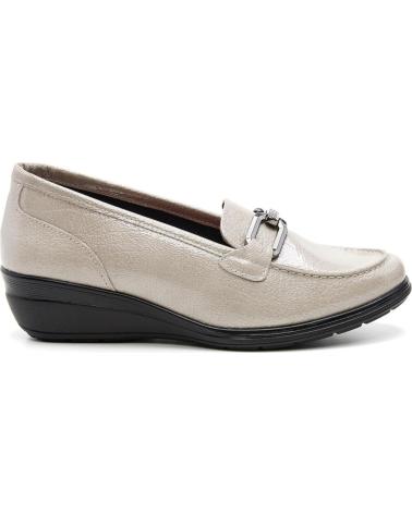 MOCASSIN CLASSIQUE 24HRS 26558 AVEC ORNEMENT MÉTALLIQUE - 24 HORAS BEIGE VARIOS COLORES