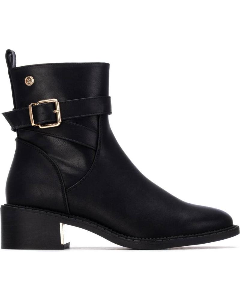 BOTTINE XTI BASIC 130567 NOIRE AVEC BRIDE ET BOUCLE NEGRO