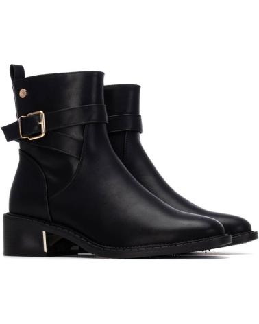BOTTINE XTI BASIC 130567 NOIRE AVEC BRIDE ET BOUCLE NEGRO