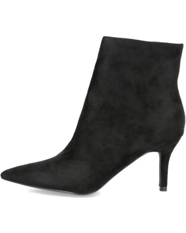 L&R SHOES G15 HIGH HEEL ANKLE BOOTS IN BLACK NEGRO