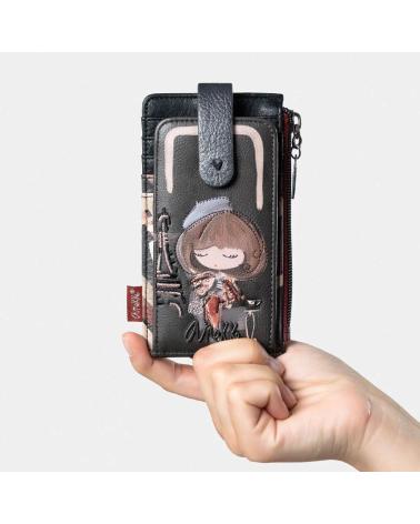 ANEKKE MADEMOISELLE BROWN CARD HOLDER 41809-013 MARRON