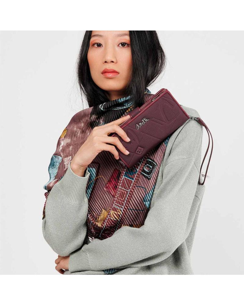 ANEKKE GRAND PORTEFEUILLE RFID EVOLUTION 41779-901 BORDEAUX BURDEOS