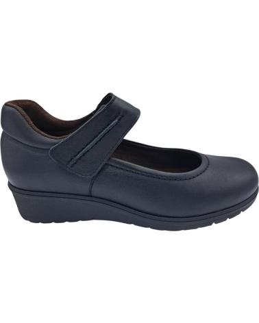 CALZADOMANIA BLACK MARY JANE SHOES ADAPTABLE FOR INSOLES NEGRO