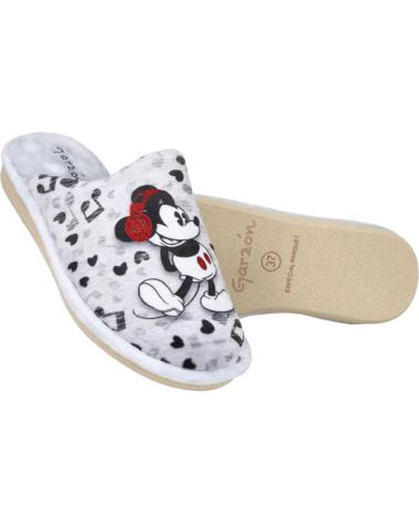 PANTOFOLE GARZON P228-247 MINNIE MOUSE ARGENTO SPECIALE PARQUET PLATA