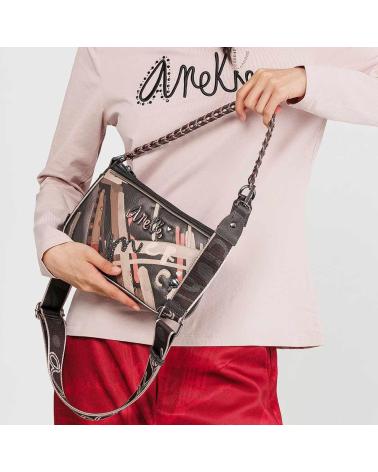 MALA A TIRACOLO ANEKKE PARISIAN CASTANHA 41813-267 MARRON