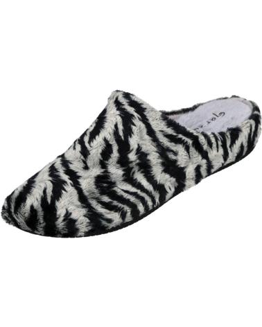 GARZON 15300-371 PANTUFAS ESTAMPA ANIMAL GRIS